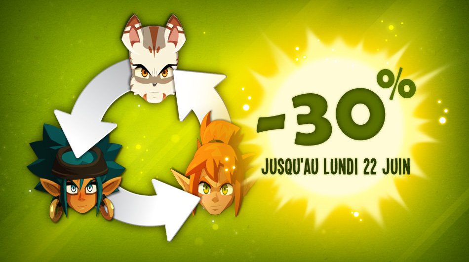 Changez de classe avant l’été ! Shop Actualités DOFUS, le