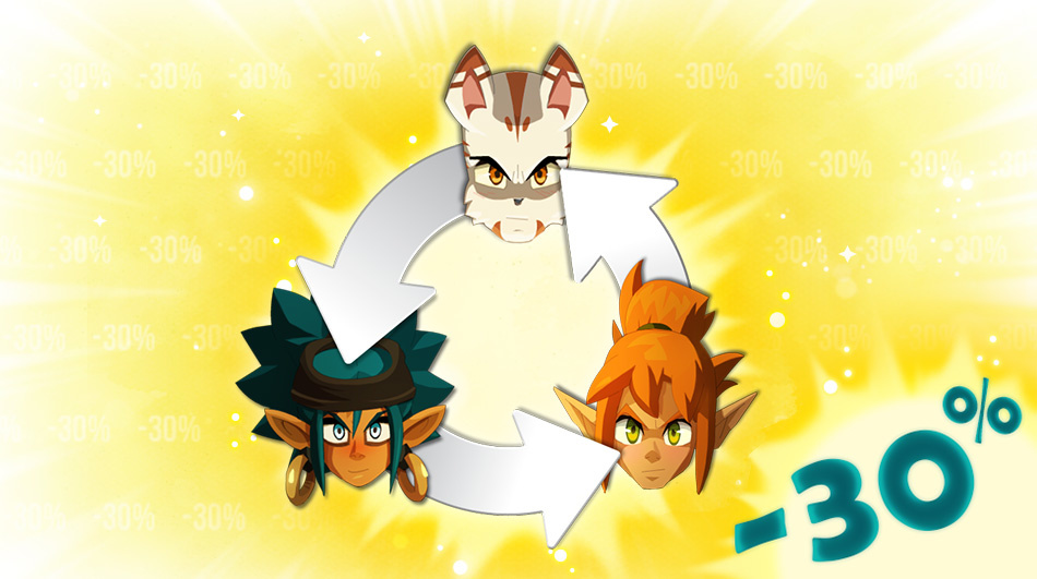 Osez le changement de classe ! Shop Actualités DOFUS, le