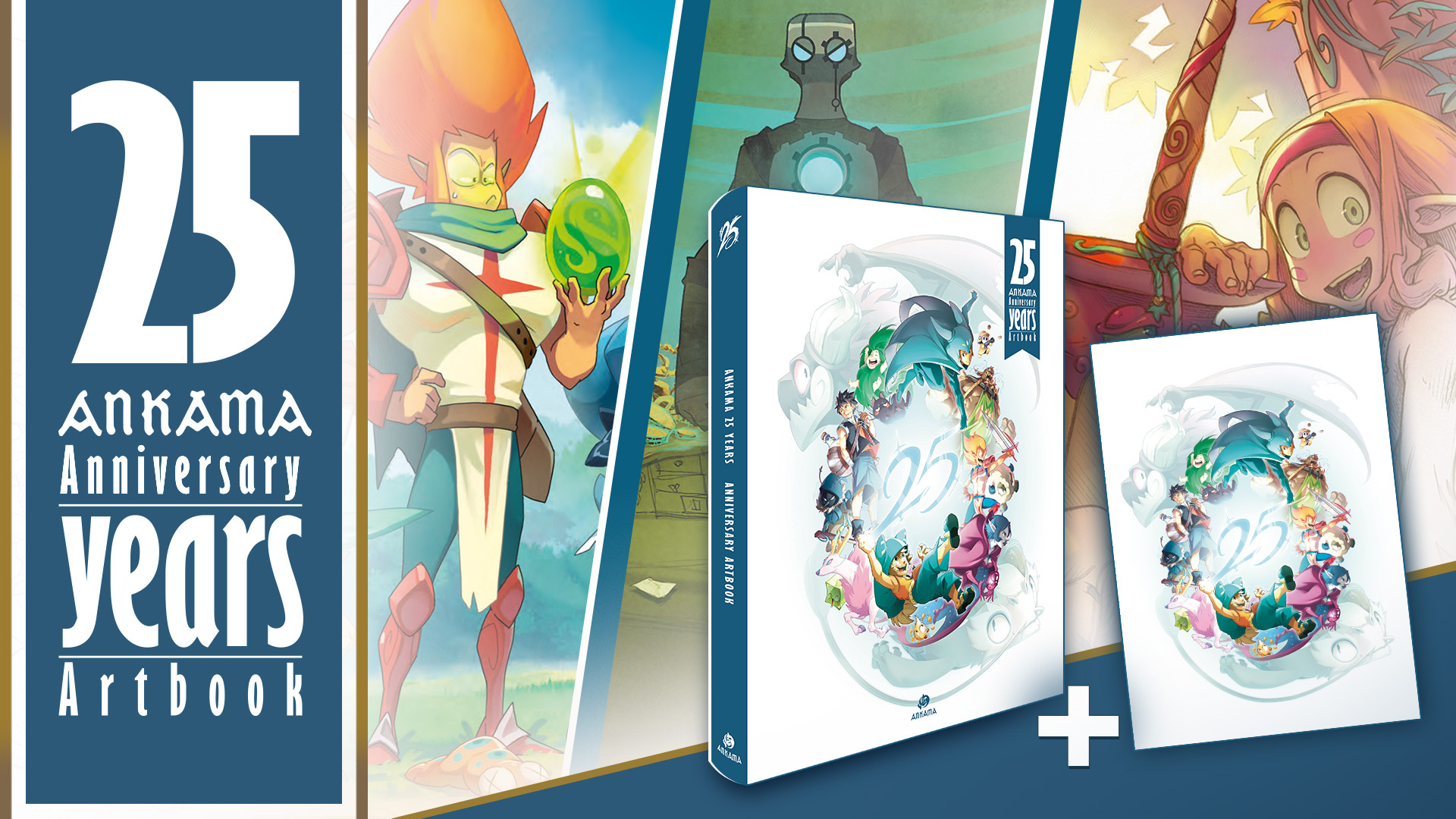 An Artbook for Ankama's 25th Anniversary - Shop - News - DOFUS
