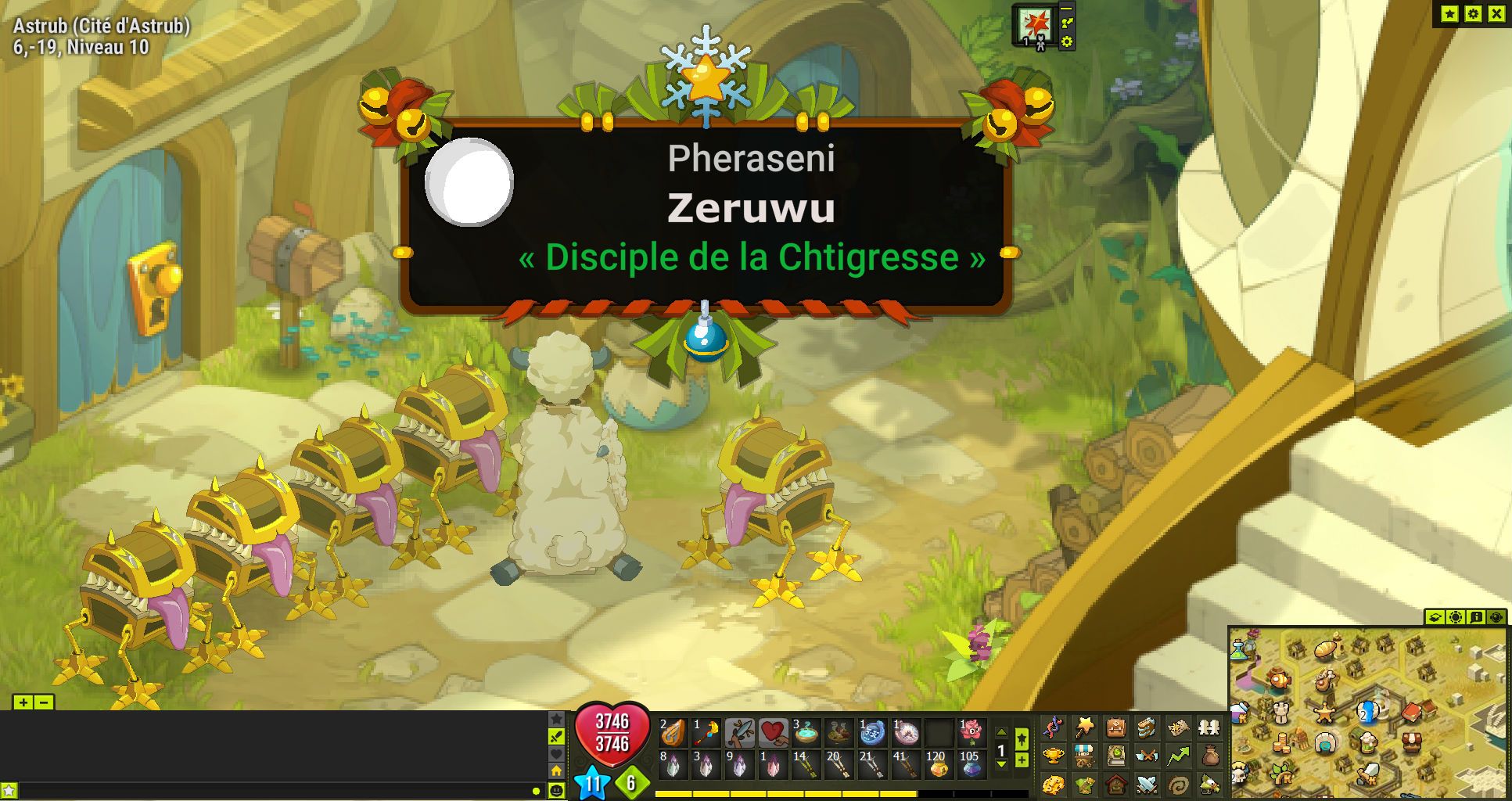 3 Comptes dofus Hell mina - Team koli 3v3 - FR