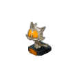 Statue de Chacha en Argent
