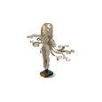 Statue de Bellaphone en Argent