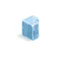 Mur de glace - angle côté
