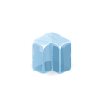 Mur de glace - angle haut