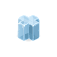 Mur de glace - croix